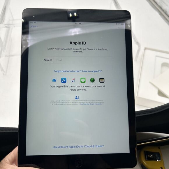 Apple iPad Air 1st Gen A1474 16GB 9.7" Wi-Fi Space Gray- EUC In Box No Cord (#2) - Picture 8 of 12